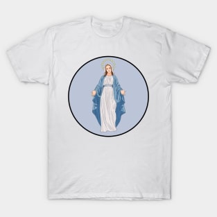 Virgin Mary Circle T-Shirt